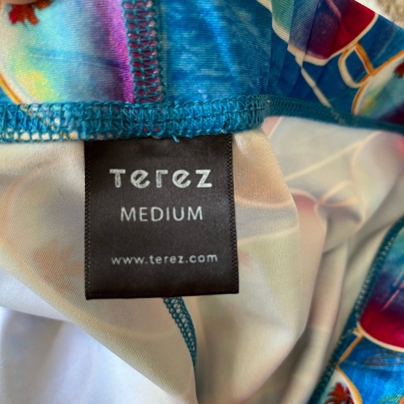 Terez Sunnies Capri Leggings M - Picture 5 of 8